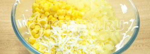 тарталетки с пикантным салатом. Шаг 5