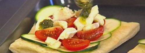 тарталетки с цукини, помидорами и сыром бри. Шаг 9