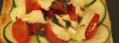 тарталетки с цукини, помидорами и сыром бри. Шаг 10