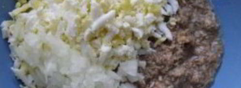 тарталетки с тунцом консервированным. Шаг 4