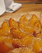 Абрикосовый тарт из готового слоеного теста