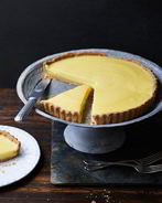 Французский лимонный заварной тарт
