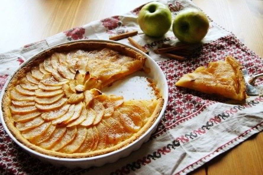Рецепт французского яблочного тарта
