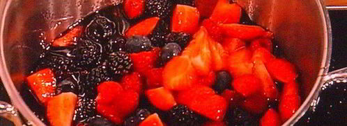 летний ягодный тарт и ягодный сорбе. Шаг 4