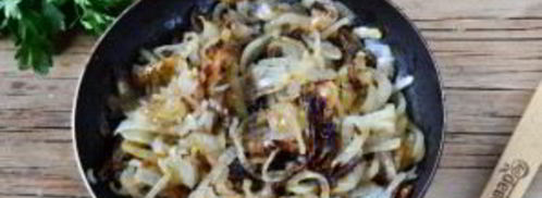 луковый тарт с малосольной килькой. Шаг 6