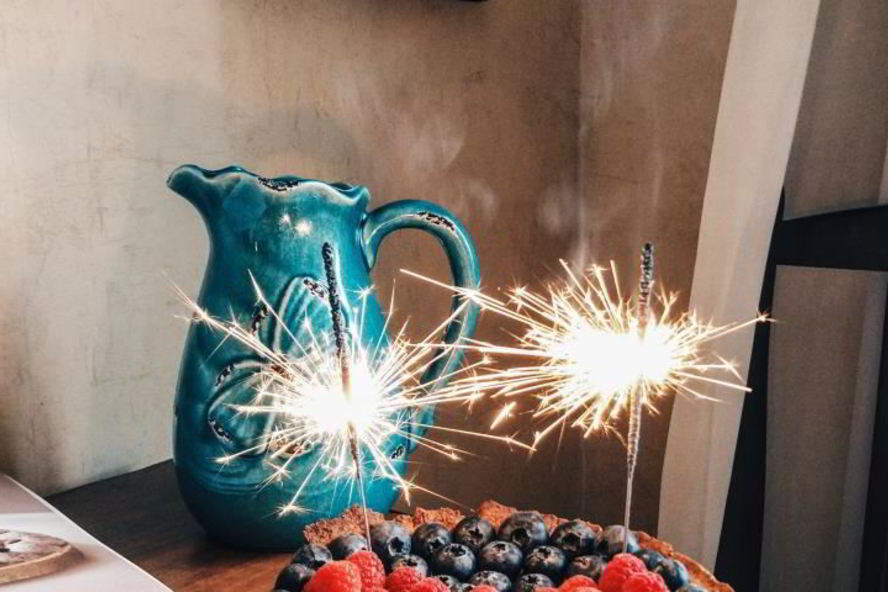 Рецепт нежного миндального тарта с ягодами