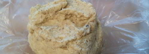 ореховый тарт с персиковым курдом. Шаг 4