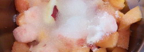 ореховый тарт с персиковым курдом. Шаг 5