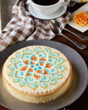 Тарт Деревенский с миндалем и абрикосами