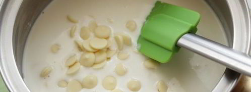 тарт с белым шоколадом и брусникой. Шаг 9