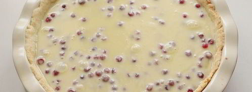 тарт с белым шоколадом и брусникой. Шаг 11