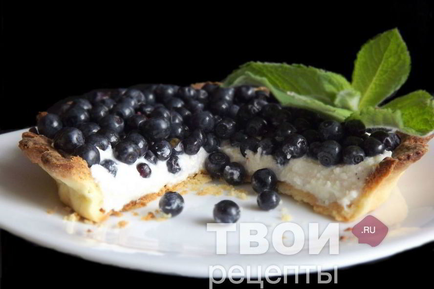 Рецепт тарта с черникой и рикоттой