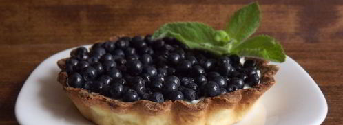 тарт с черникой и рикоттой. Шаг 9