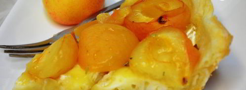 тарт с камамбером и абрикосами. Шаг 9