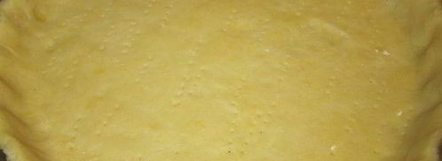 тарт с карамелизированными фруктами и творожным пудингом. Шаг 3