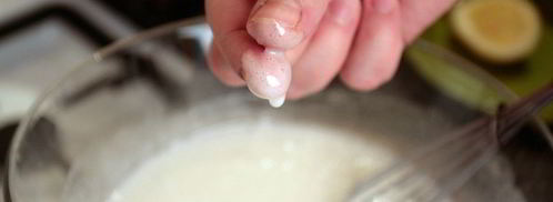 тарт с лимонной начинкой и белковым кремом. Шаг 18