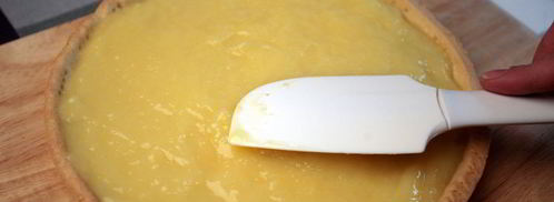 тарт с лимонной начинкой и белковым кремом. Шаг 20