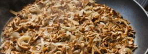 тарт с лисичками. Шаг 3