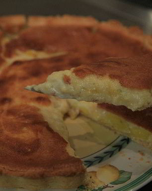 Тарт с манго