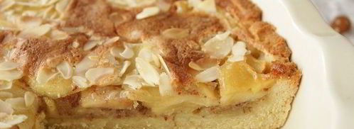 тарт с миндалем и яблоками. Шаг 13