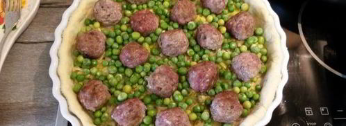 тарт с мясными фрикадельками. Шаг 10