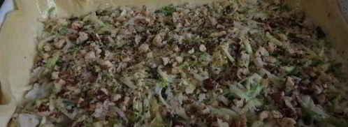 тарт с цукини, рисом и орехами. Шаг 8