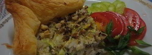 тарт с цукини, рисом и орехами. Шаг 9