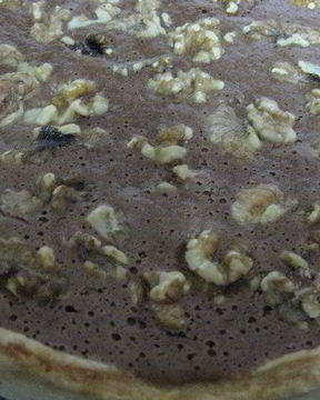 Тарт с творожно-шоколадной начинкой