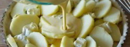 тарт с яблоками и сыром. Шаг 7