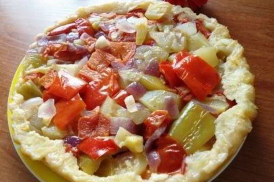 Рецепт тарта татен с овощами