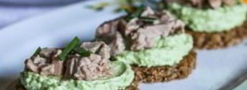 тартинки с авокадо и печенью трески. Шаг 7