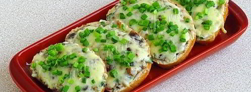 тартинки с грибами и творогом. Шаг 19