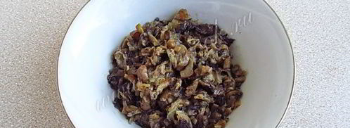 тартинки с грибами и творогом. Шаг 9