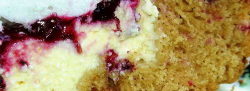 творожной тарт со смородиной и мягкой меренгой. Шаг 12