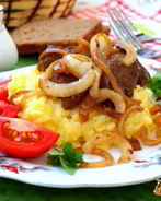 Телятина маринованная в вишневом вине