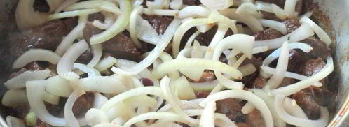 телятина маринованная в вишневом вине. Шаг 5