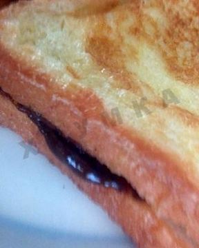 Французские тосты с фруктами и шоколадом