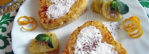 французские тосты в виде сердца. Шаг 15