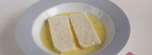 французские тосты, запеченные с яблоком. Шаг 4