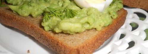 ржаные тосты с авокадо. Шаг 7