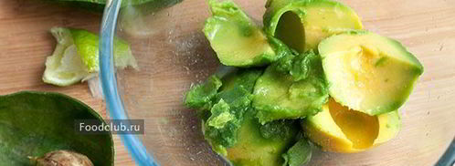 тост с авокадо и копченой неркой. Шаг 4