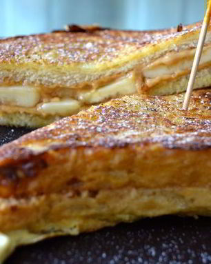 Тосты с бананом