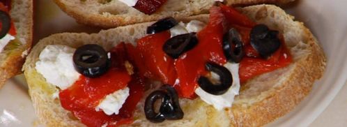 тосты с козьим сыром. Шаг 5