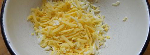 тосты с морковно-сырным салатом. Шаг 4