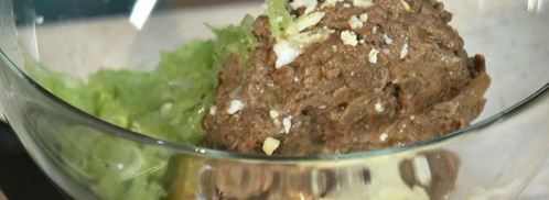 тосты с паштетом из говяжьей печенки. Шаг 3