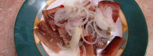 тосты с селедкой. Шаг 3