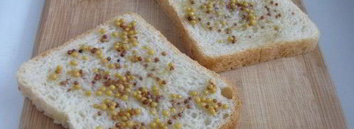 тосты с сырным соусом и помидорами черри. Шаг 6