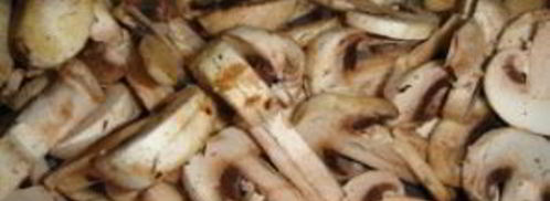 тосты с сыром и грибами. Шаг 3