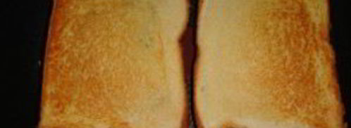 тосты с сыром и грибами. Шаг 7