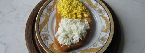 тосты с яйцом к празднику. Шаг 8